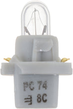 Load image into Gallery viewer, PC74CP Philips Standard Miniature PC74 - Standard - Multiple Commercial 10-Pack Philips Bulbs