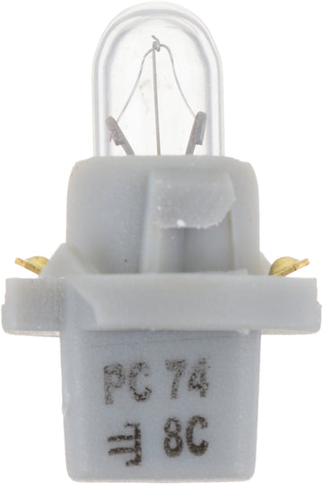PC74CP Philips Standard Miniature PC74 - Standard - Multiple Commercial 10-Pack Philips Bulbs