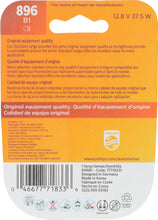 Load image into Gallery viewer, 896B1 Philips Standard Fog Light 896 - Standard - Single Blister Pack Philips Bulbs