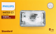 Load image into Gallery viewer, H4703C1 Philips Standard Sealed Beam H4703 - Standard - Single Commercial Pack Philips Bulbs