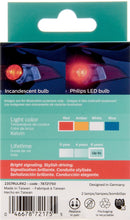 Load image into Gallery viewer, 2357RLED Philips Ultinon LED 2357RLED - Ultinon LED - Red Philips Bulbs