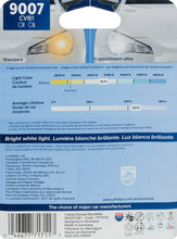 Load image into Gallery viewer, 9007CVB1 Philips CrystalVision ultra Headlight 9007 - CrystalVision Ultra - Single Blister Pack Philips Bulbs