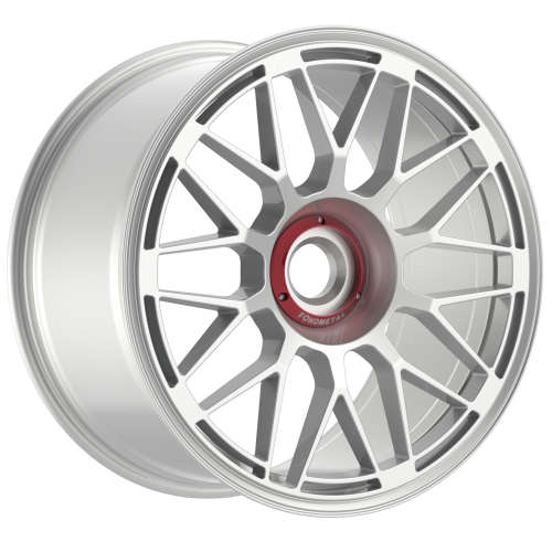 9PEVO-2090MDP51GS - Fondmetal 9Evo 20X9 Centerlock ET 51mm Gloss Silver - Fondmetal Wheels Canada