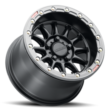 Load image into Gallery viewer, A14BG-77012+25 - Raceline A14BG Alpha 17X7 5X114.3 25mm Black with Gunmetal Ring - Raceline Wheels Canada