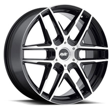 Charger l'image dans la galerie, A613-2085003340B - MKW A613 20X8.5 5x112 / 5x114 40mm Gloss Black Machined - MKW Wheels Canada