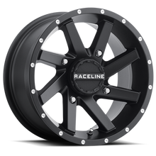 Charger l'image dans la galerie, A82B-47056-43 - Raceline A82B Twist 14X7 4X156 5mm Black Machined Face - Raceline Wheels Canada