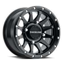 Load image into Gallery viewer, A95B-57056+10 - Raceline A95B Trophy 15X7 4X156 10mm Satin Black - Raceline Wheels Canada