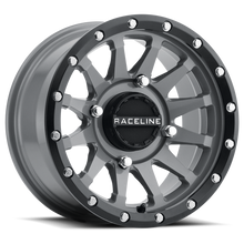 Charger l'image dans la galerie, A95SG-47037+10 - Raceline A95SG Trophy 14X7 4X137 10mm Gloss Gray - Raceline Wheels Canada