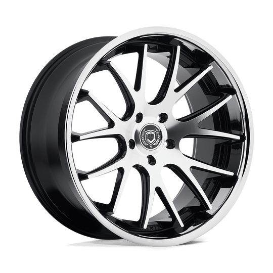ABL3-20105235MS - Asanti ABL-3 Castor 20X10 5X120  35mm Machined Face Ss Lip - Asanti Wheels Canada