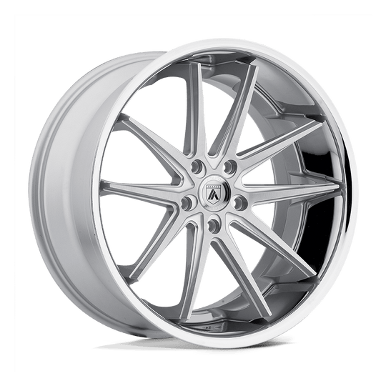 ABL5-20101245SL - Asanti ABL-5 Altair 20X10 5X114.3  45mm Silver Machined Ss Lip - Asanti Wheels Canada