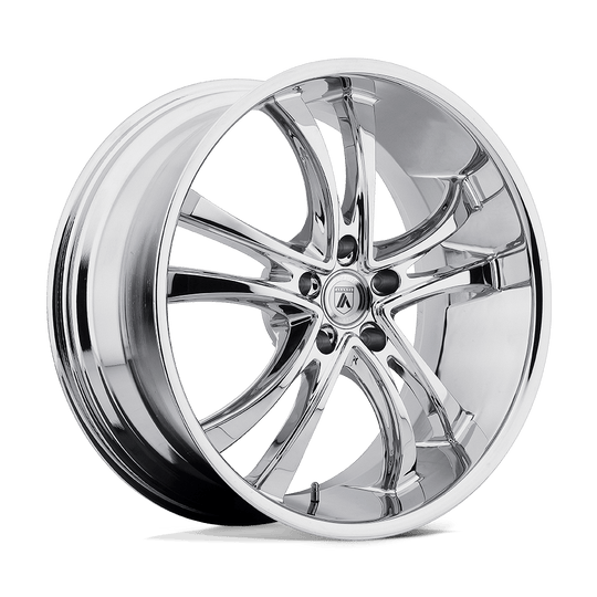 ABL6-22101520CH - Asanti Black ABL-6 22X10 5X115 20mm Chrome - Asanti Black Wheels Canada