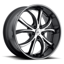 Load image into Gallery viewer, ABL8-20855238MB - Asanti ABL-8 Elektra 20X8.5 5X120  38mm Machined Face Black Lip - Asanti Wheels Canada