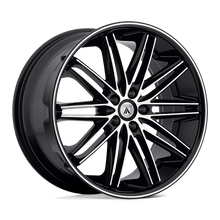Load image into Gallery viewer, ABL10-20851238MB - Asanti ABL-10 Pollux 20X8.5 5X114.3  38mm Machined Face Black Lip - Asanti Wheels Canada