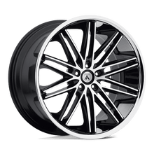 Load image into Gallery viewer, ABL10-22905232MS - Asanti ABL-10 Pollux 22X9 5X120  32mm Machined Face Ss Lip - Asanti Wheels Canada