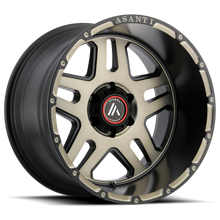 Load image into Gallery viewer, AB809-20908818BK - Asanti AB809 Enforcer 20X9 8X180  18mm Matte Black Machined Tint - Asanti Wheels Canada