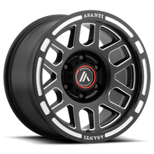 Load image into Gallery viewer, AB812-17808800BM - Asanti AB812 Claymore 17X8 8X180  0mm Satin Black Milled - Asanti Wheels Canada