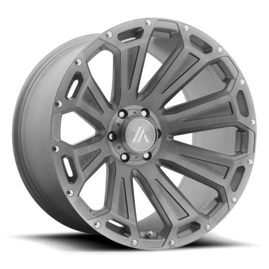 AB813-201050TB12N - Asanti AB813 Cleaver 20X10 5X127 -12 mm Titanium-Brushed - Asanti Wheels Canada
