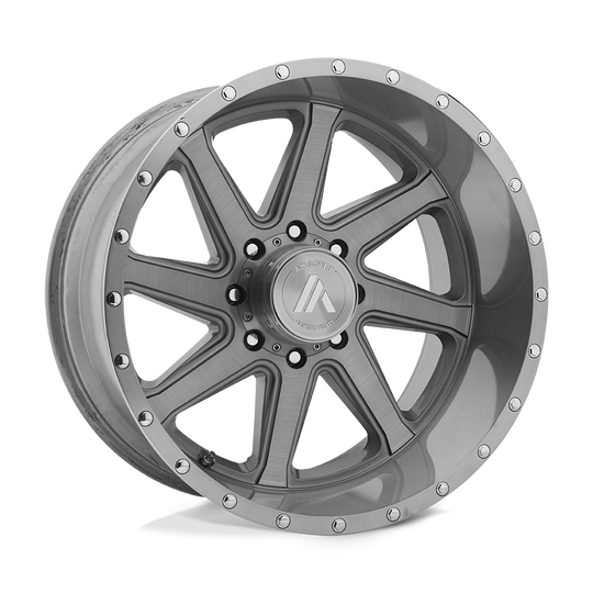 AB814-221087TB12NR - Asanti AB814 Windmill 22X10 8X170 -12 mm Titanium-Brushed - Asanti Wheels Canada