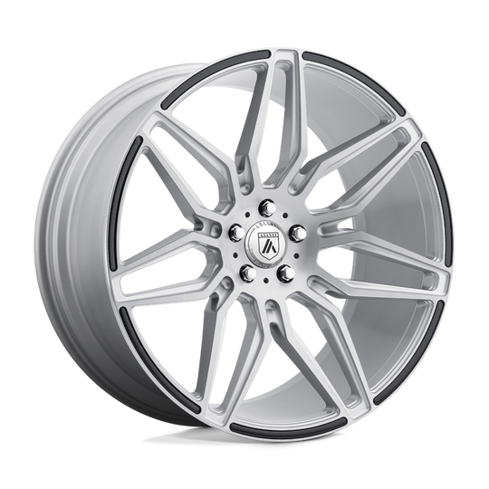 ABL11-20901515SL - Asanti ABL-11 Sirius 20X9 5X115  15mm Brushed Silver Carbon Fiber Insert - Asanti Wheels Canada
