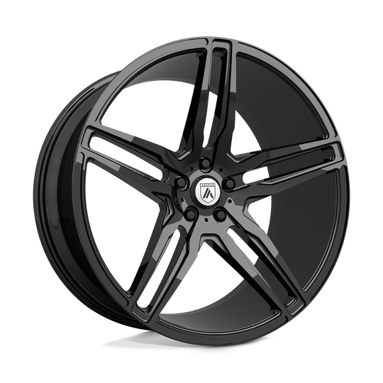ABL12-22051525BK - Asanti ABL-12 Orion 22X10.5 5X115  25mm Gloss Black - Asanti Wheels Canada