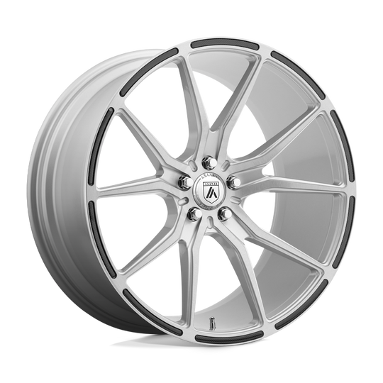 ABL13-20901235SL - Asanti ABL-13 Vega 20X9 5X114.3  35mm Brushed Silver Carbon Fiber Insert - Asanti Wheels Canada