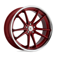 Load image into Gallery viewer, ABL23-22901515RD - Asanti ABL-23 Sigma 22X9 5X115  15mm Candy Red With Chrome Lip - Asanti Wheels Canada