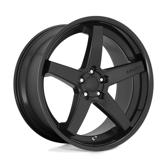 ABL31-22901232SB - Asanti ABL31 Regal 22X9 5X114.3  32mm Satin Black Gloss Black Lip - Asanti Wheels Canada