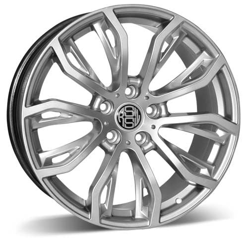 ABW972EUHS - RSSW Euro 19X9 5X120 ET 40MM Bore 74.1MM Hyper Silver - RSSW Wheels Canada