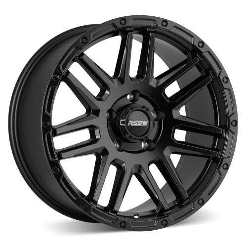 ACH852BSB - RSSW Blitz 18X8.5 5X139.7 ET 20MM Bore 77.8MM Satin Black - RSSW Wheels Canada