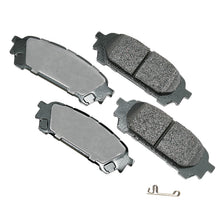 Load image into Gallery viewer, ACT1004 ProACT Ultra Premium Ceramic Disc Brake Pad Set Akebono Canada