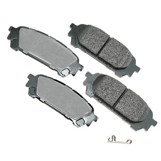 ACT1004 ProACT Ultra Premium Ceramic Disc Brake Pad Set Akebono Canada