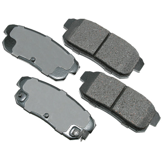 ACT1008 ProACT Ultra Premium Ceramic Disc Brake Pad Set Akebono Canada