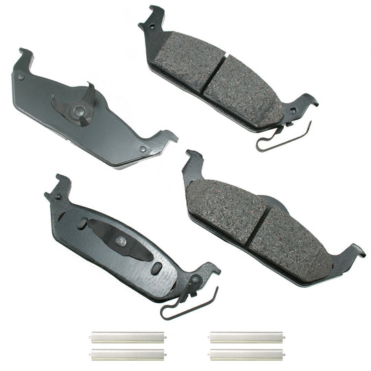 ACT1012A ProACT Ultra Premium Ceramic Disc Brake Pad Set Akebono Canada