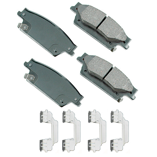 ACT1020 ProACT Ultra Premium Ceramic Disc Brake Pad Set Akebono Canada