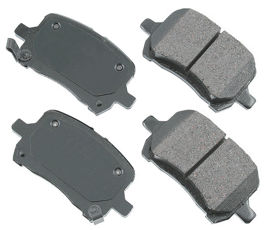ACT1028 ProACT Ultra Premium Ceramic Disc Brake Pad Set Akebono Canada
