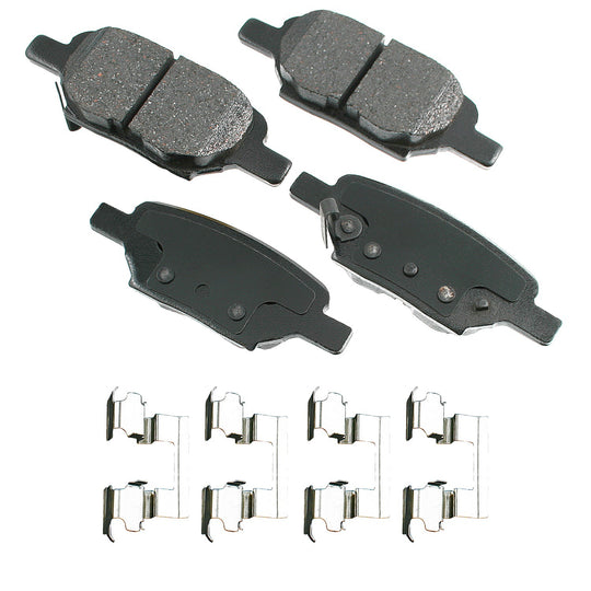 ACT1033 ProACT Ultra Premium Ceramic Disc Brake Pad Set Akebono Canada