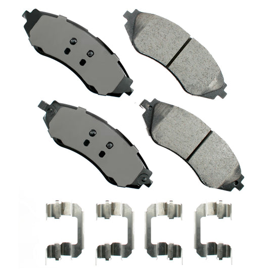 ACT1035 ProACT Ultra Premium Ceramic Disc Brake Pad Set Akebono Canada