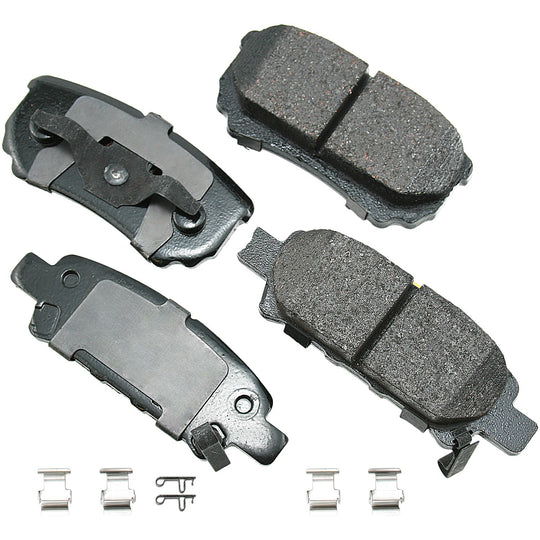ACT1037A ProACT Ultra Premium Ceramic Disc Brake Pad Set Akebono Canada