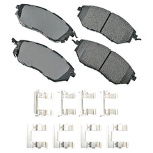 Load image into Gallery viewer, ACT1078A ProACT Ultra Premium Ceramic Disc Brake Pad Set Akebono Canada