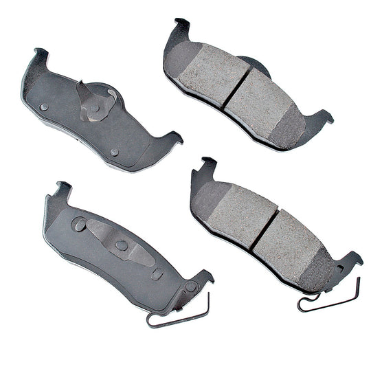 ACT1087 ProACT Ultra Premium Ceramic Disc Brake Pad Set Akebono Canada