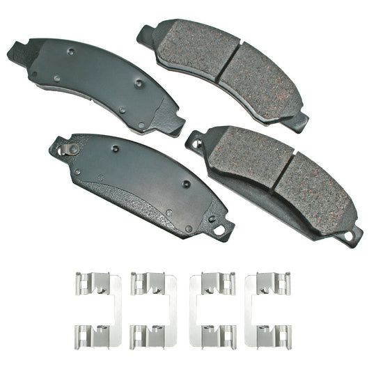 ACT1092 ProACT Ultra Premium Ceramic Disc Brake Pad Set Akebono Canada