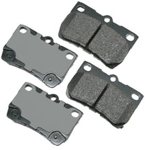 Load image into Gallery viewer, ACT1113 ProACT Ultra Premium Ceramic Disc Brake Pad Set Akebono Canada