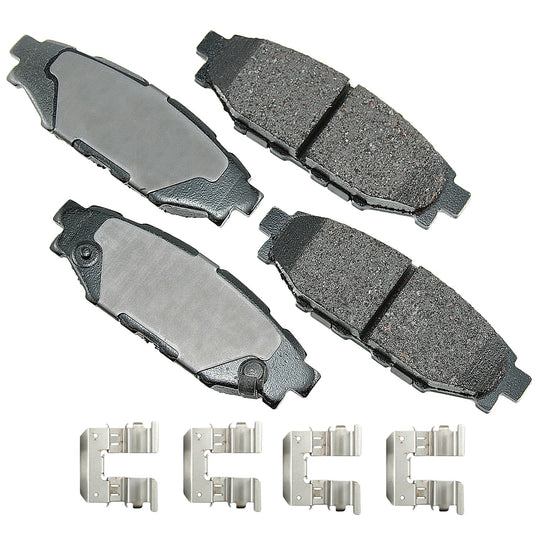 ACT1114A ProACT Ultra Premium Ceramic Disc Brake Pad Set Akebono Canada