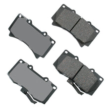Load image into Gallery viewer, ACT1119 ProACT Ultra Premium Ceramic Disc Brake Pad Set Akebono Canada