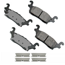 Load image into Gallery viewer, ACT1120 ProACT Ultra Premium Ceramic Disc Brake Pad Set Akebono Canada