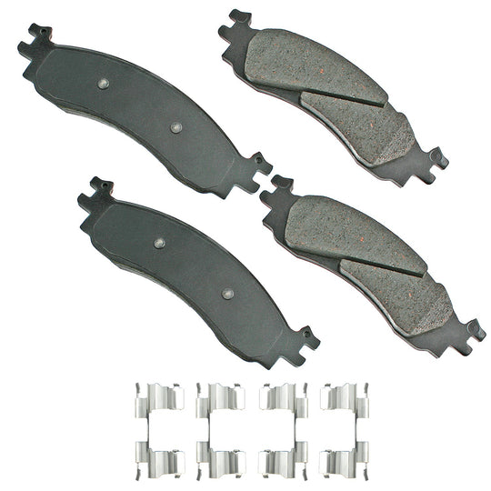 ACT1158 ProACT Ultra Premium Ceramic Disc Brake Pad Set Akebono Canada