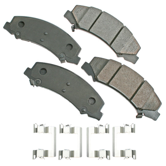 ACT1159 ProACT Ultra Premium Ceramic Disc Brake Pad Set Akebono Canada