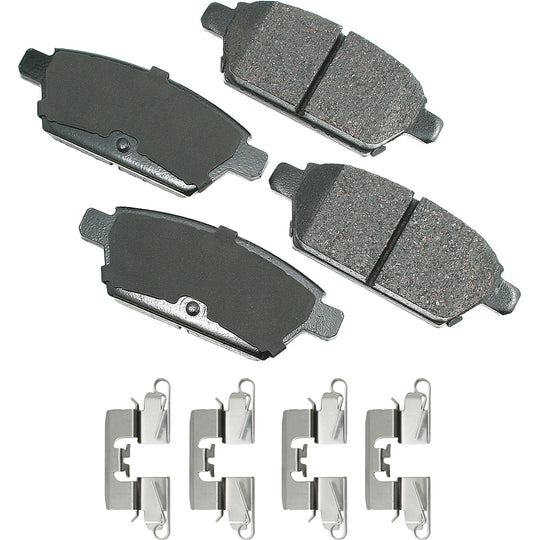 ACT1161 ProACT Ultra Premium Ceramic Disc Brake Pad Set Akebono Canada