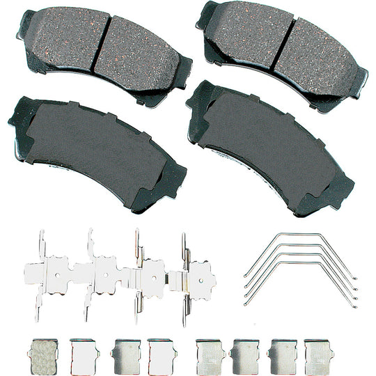 ACT1164 ProACT Ultra Premium Ceramic Disc Brake Pad Set Akebono Canada