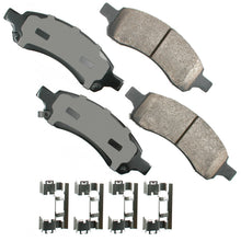 Charger l'image dans la galerie, ACT1169A ProACT Ultra Premium Ceramic Disc Brake Pad Set Akebono Canada